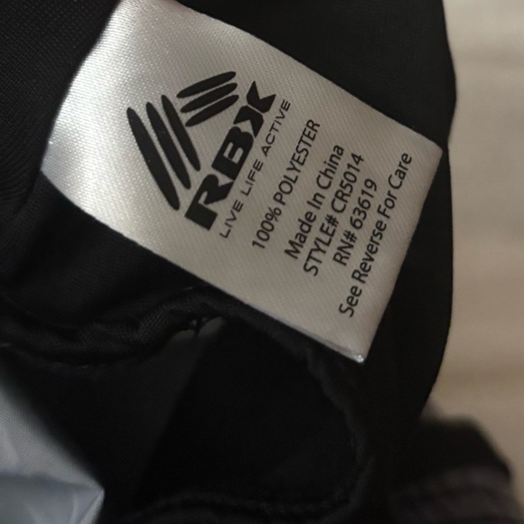 5/$15 MUST BUNDLE RBX Women's Black and Gray Athletic Shorts - Picture 6 of 6